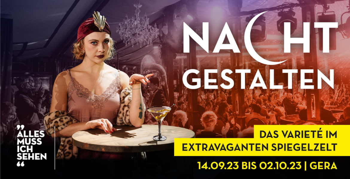 Tickets Nachtgestalten (Abendshow), in Gera