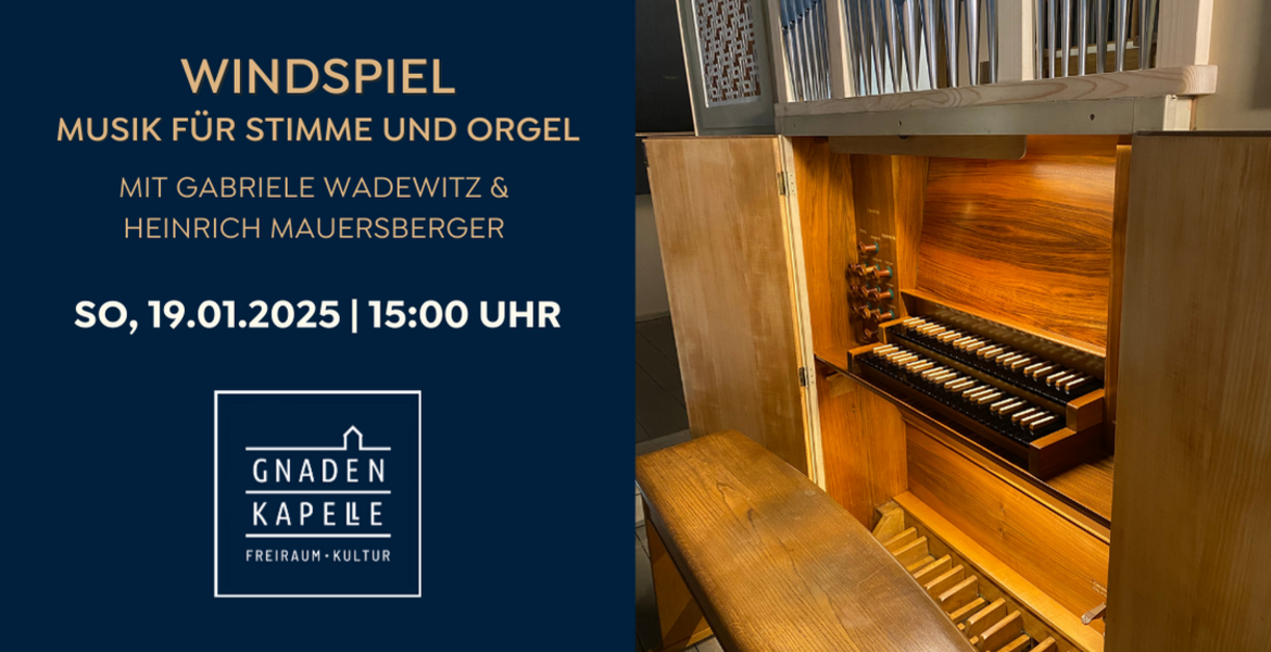 Tickets Windspiel - Musik für Stimme und Orgel, Mit Gabriele Wadewitz und Heinrich Mauersberger in Altenburg